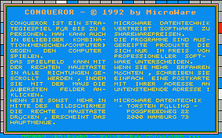 Conqueror — screenshot 1